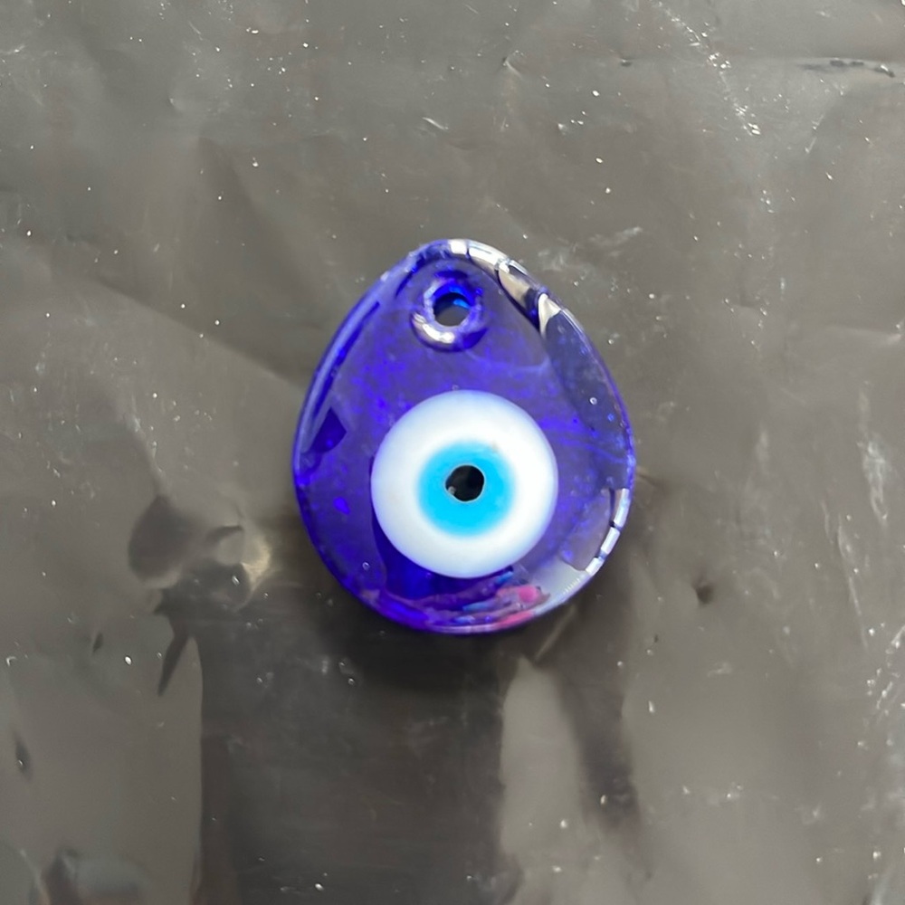 Murano Glass Italy Pendant Charm Evil Eye